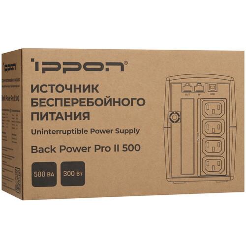 ИБП Ippon Back Power PRO ll 500 &mdash; фото 8