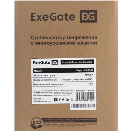 Стабилизатор напряжения ExeGate Expert AS-1500 &mdash; фото 9