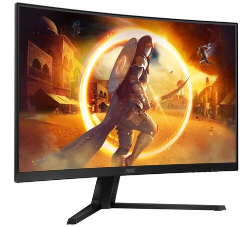 31.5" Монитор AOC CQ32G4VE черный 31.5" Монитор AOC CQ32G4VE черный — Матрица, рамки и подставка