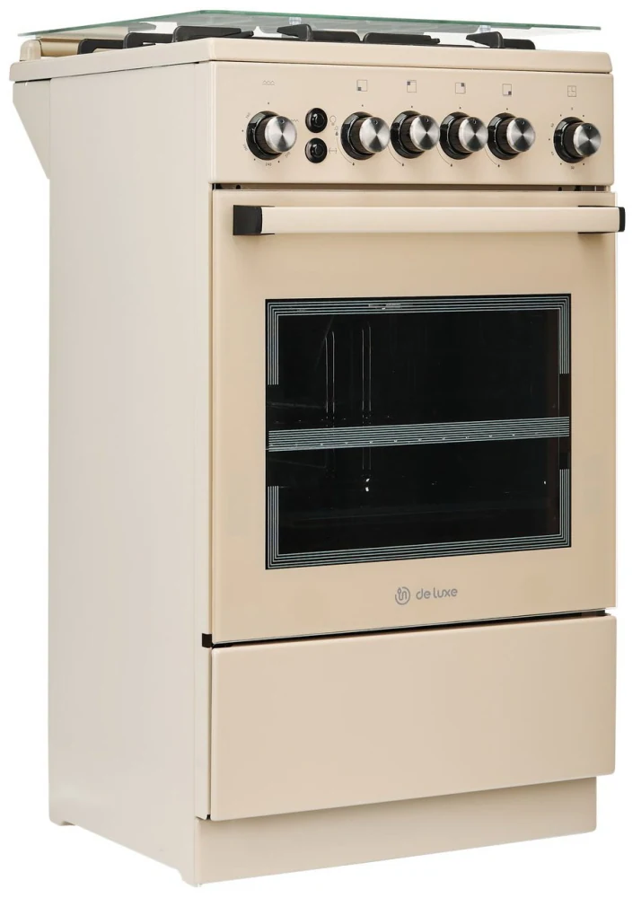 Кухонная плита DE LUXE 5040.40г (кр) ЧР-016 — вид 3
