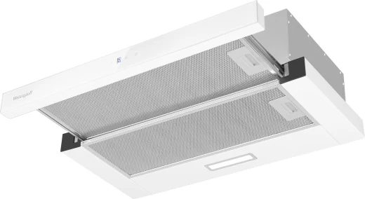 Кухонная вытяжка Weissgauff TEL 600 2M Touch White Glass