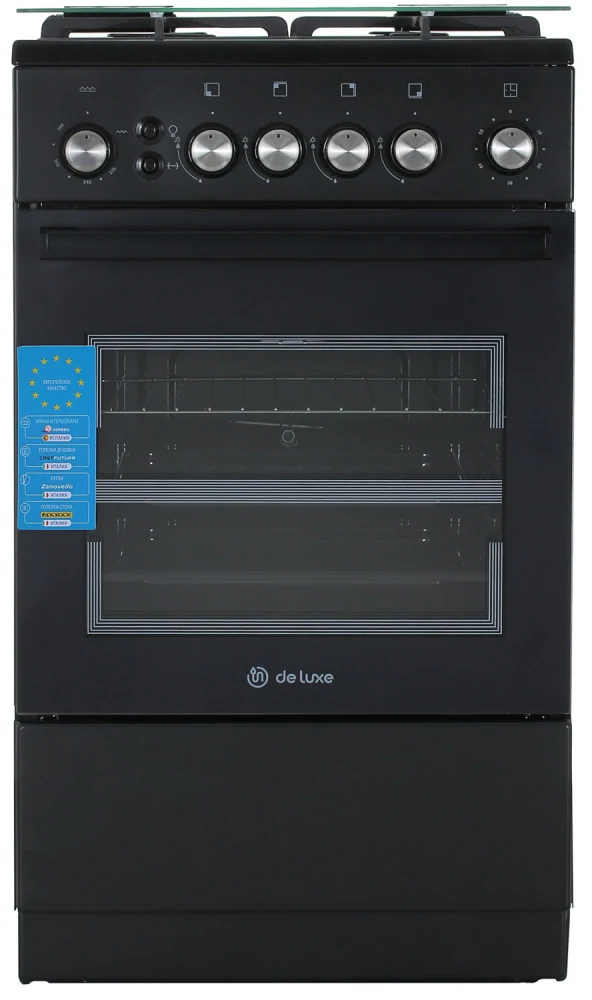 Кухонная плита DE LUXE 5040.40г (кр) ЧР-015